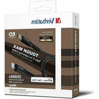 Verbatim Type C to Lightning Cable 200cm Black