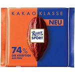 Ritter Sport Cocoa Selection 74Percent Chocolate 100g