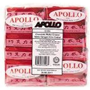 Apollo Wafer Chocolate 12pcs X 12g