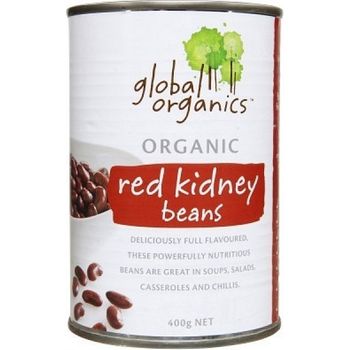 Global Organics Red Kidney Beans 400g