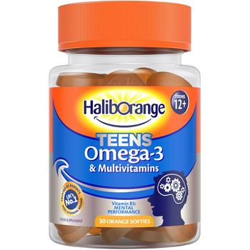 Haliborange - Teens, Omega 3 & Multivitamins (30 softies)