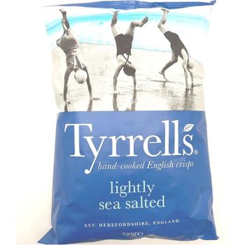 Tyrrell's Potato Chips Lightly Sea Salted 150g