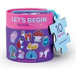 Crocodile Creek Lets Begin Unicorn Ten 2-Piece Beginner Puzzles