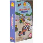 Tiger Tribe Colouring Set Transport