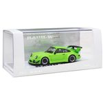 Tarmac Works RWB 930 Lime Green with Black Wheels Diecast Car