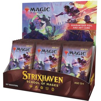 Wizards of the Coast Magic The Gathering: Strixhaven School of Mages Set Booster Box