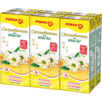 Pokka Chrysanthemum With White Tea 6pcs 250ml