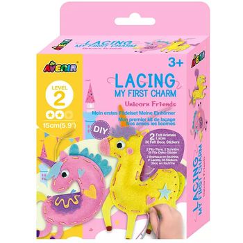 Avenir Lacing My First Charm Level 2 Unicorn Friends