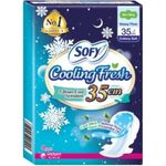 Sofy Cooling Fresh 9s Night Slim Wing 35cm x 1s