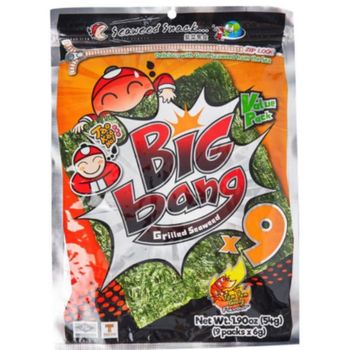 Tao Kae Noi Classic Flavour Big Bang Grilled Seaweed 50g