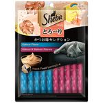 Sheba Melty Cat Treats Katsuo And Katsuo Salmon 240g