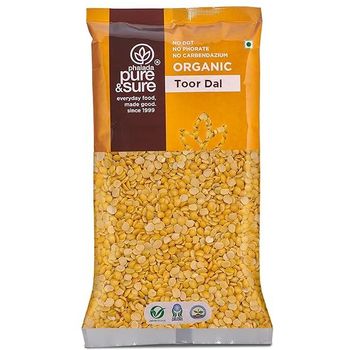 Pure & Sure Organic Toor Dal 500g
