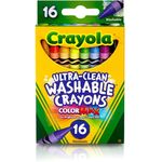 Crayola Ultra Clean Washable Large Crayons ColorMax 16pcs