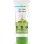 Mamaearth Tea Tree Face Scrub With Tea Tree And Neem For Skin Purification 100g