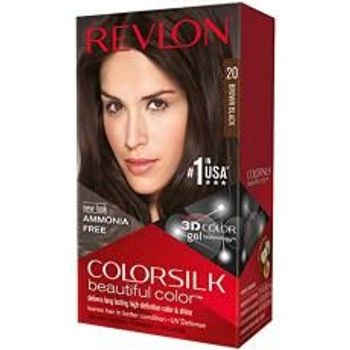 Revlon Colorsilk Hair Color 20 Brown Black 1 Ea Pack Of 5