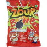 Zour Bomb Sour Candy Cola with Sherbet Powder 3 in 1 Extremely Medium 110g