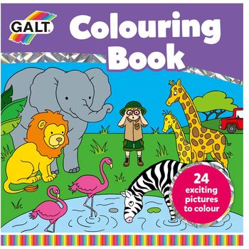 Galt Colouring Book with 24 Pictures