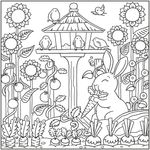 Galt Colouring Book with 24 Pictures