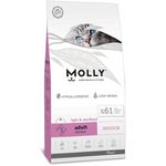 Molly Indoor Low Grain Chicken Light Neutered Cat Food 15kg