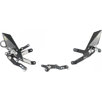 Lightech Adjustable Rearsets Fixed Footpeg Standard Reverse Shifting
