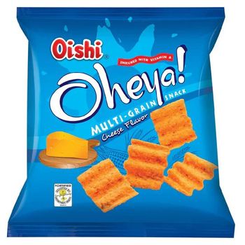 Oishi Oheya Cheese Flavor Multi Grain Snack 28g