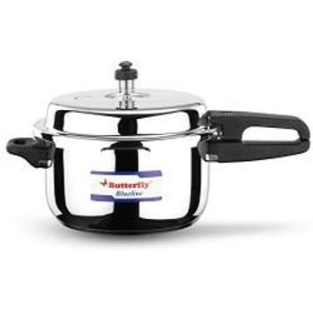 Butterfly Blue Line Stainless Steel Pressure Cooker 5liter