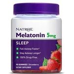 Natrol Melatonin 5mg Sleep Aid Gummies Strawberry 90ct