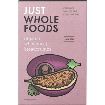 Just Wholefoods Organic Wholemeal Breadcrumbs 175g