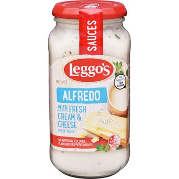 Leggo's Pasta Sauce Alfredo Fresh Cream Cheese