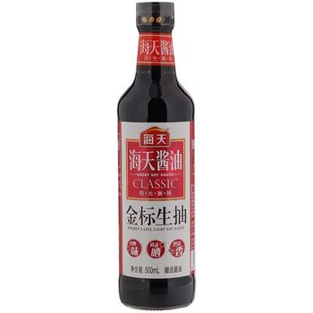 海天金标生抽酱油500ML | Haday Golden Label Light Soy Sauce 500ml