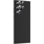 Amazing Thing 3D Aluminium Lens Cover Case for Samsung Galaxy S22 Ultra Silver