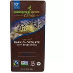 Endangered Species Sea Turtle Dark Chocolate with Blueberries 85g