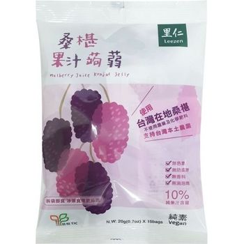 Leezen Mulberry Juice Konjac Jelly 15 x 20g