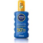 Nivea Sun Protect Moisture Sunscreen Spray Spf 50 200ml