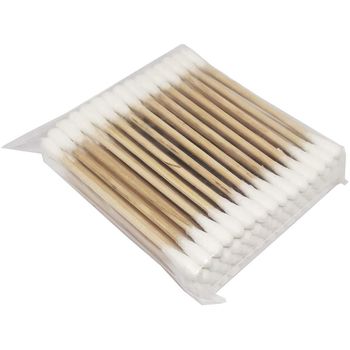 Generic Advancedestore Double End Wooden Tube Cotton Swab Bud 96g
