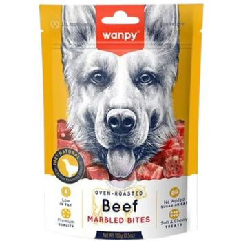 Wanpy Perro Beef Marbled Bites 100g