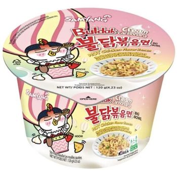 Samyang Buldak Ramen Cream Carbonara Big Bowl120g