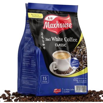 Maxhouse 3 In 1 White Coffee Classic 15 x 38g