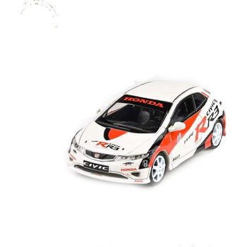 PARA64 1/64 2007 Honda Civic Type R FN2 Race Livery LHD Diecast Model Car