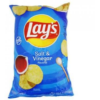 Lay's Salt and Vinegar Potato Chips 170g