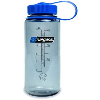 Nalgene Wide Mouth Sustain Water Bottle Grey 0.5l