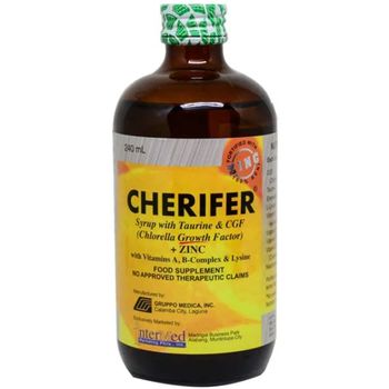 Cherifer Syrup with Taurine And Cgf Zinc 240ml