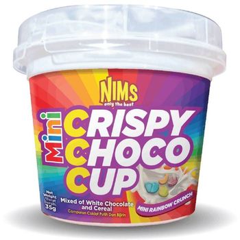 NIMS Mini Rainbow Crunch With Milk Chocolate 35g