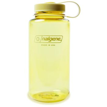 Nalgene Wide Mouth Sustain Water Bottle Butter 0.5l