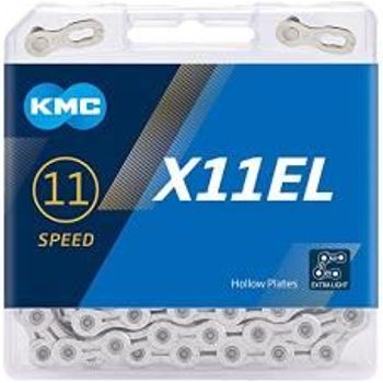 KMC X11el Chain Silver 118 Link