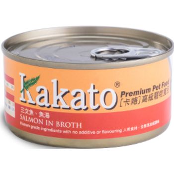 Kakato Salmon In Broth 三文魚魚湯 70g