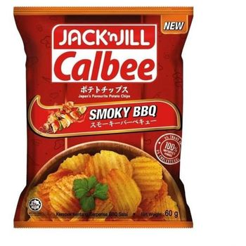Jack 'n Jill Calbee Smoky BBQ 60g