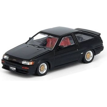Inno Models Toyota Corolla Levin AE86 Black w/Wheel Set Decal Diecast Car