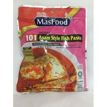 Mas Food 101 Instant Asam Style Fish Paste 200g