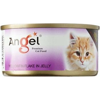 Angel Cat Canned Food Yellowfin Flake In Jelly 80g